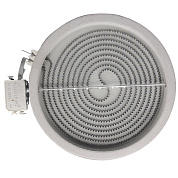 Конфорка для стеклокерамической плиты Indesit/Whirlpool, 1700W D200/180 - 390174