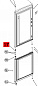 Упор двери холодильника Indesit/Ariston, средний правый - 857189: фото №4