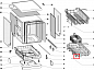 Ролик нижний 290453 посудомоечной машины Ariston/Indesit/Whirlpool (1шт.): фото №4