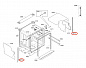 Боковая планка 00706581 для посудомоечной машины Bosch/Siemens: фото №3