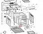 Уплотнитель 111687 двери духовки Ariston/Indesit: фото №4