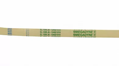 Ремень EL 1200 J6 Megadyne для стиральной машины (белый)