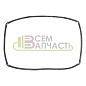 Уплотнитель духовки для духовки Bosch/Siemens - 00661501: фото №2