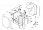Защитная пластина от пара 00357327 для посудомоечной машины Bosch/Siemens: фото №3
