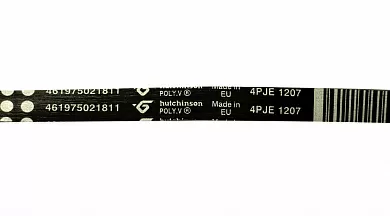 Ремень 1207 J4 стиральной машины Ariston/Indesit (черный)