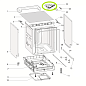 Механизм открывания двери посудомоечной машины Ariston/Indesit/Whirlpool - C00536647: фото №3